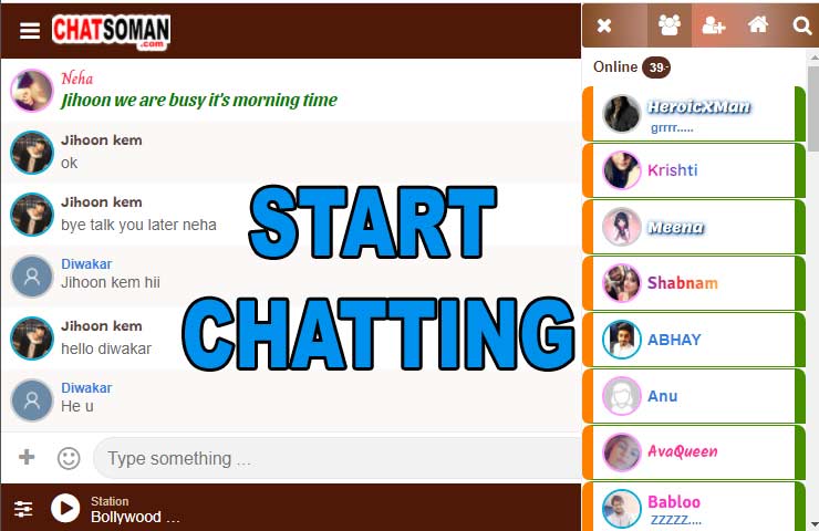 Free online chat rooms